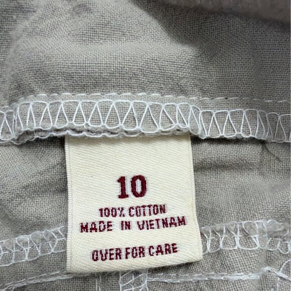 ONeill Kids Beige Bib Snow Pants Embroidered Patches Adjustable Straps Sz 10 New - Picture 11 of 13